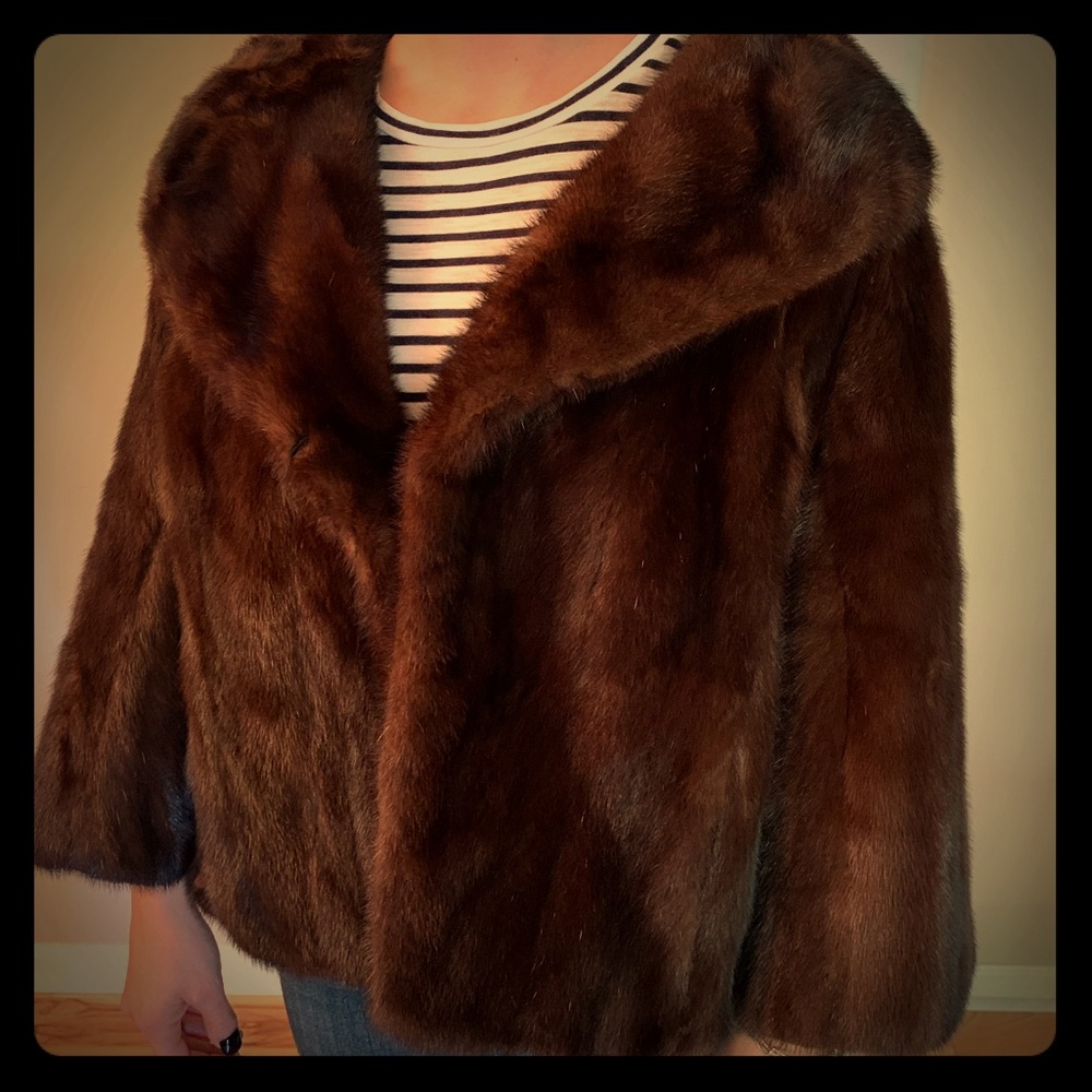 Mink coat